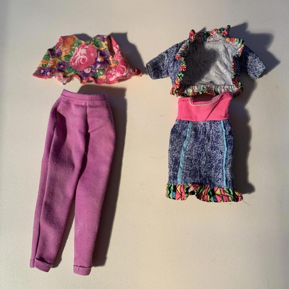 Barbie Doll Clothes Jean Jacket Pants